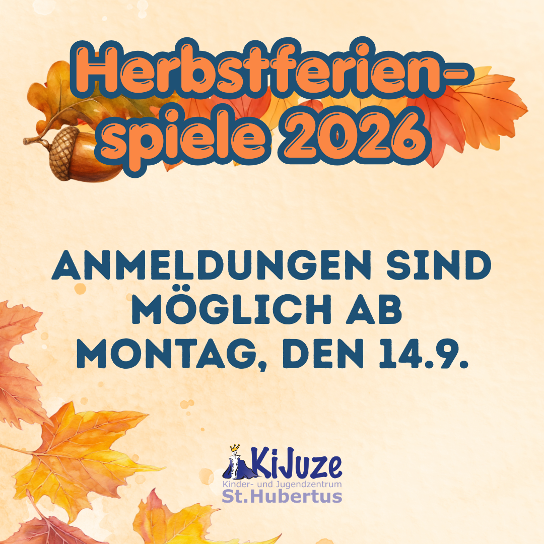 Posting Herbstferienspiele Anmeldung